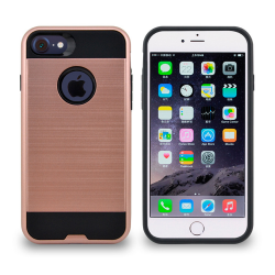 Apple iPhone 7 Plus Iron Shield Hybrid Case (Rose Gold)